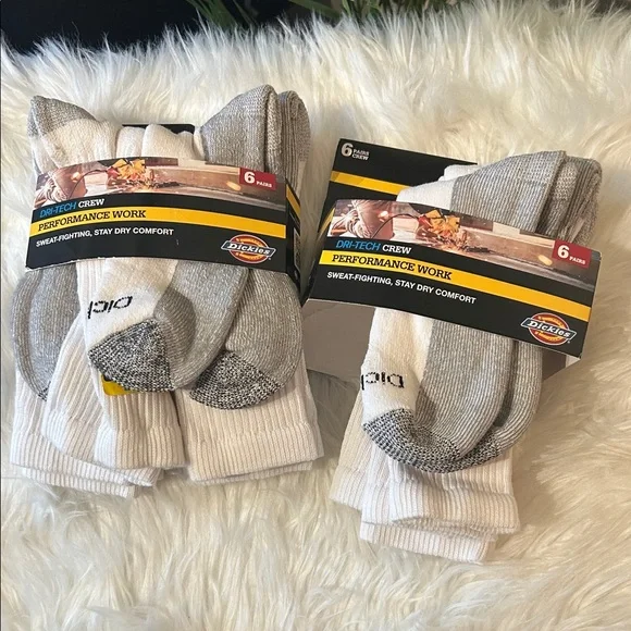 NWT Dickies Mens Crew Socks Bundle - Picture 1 of 4